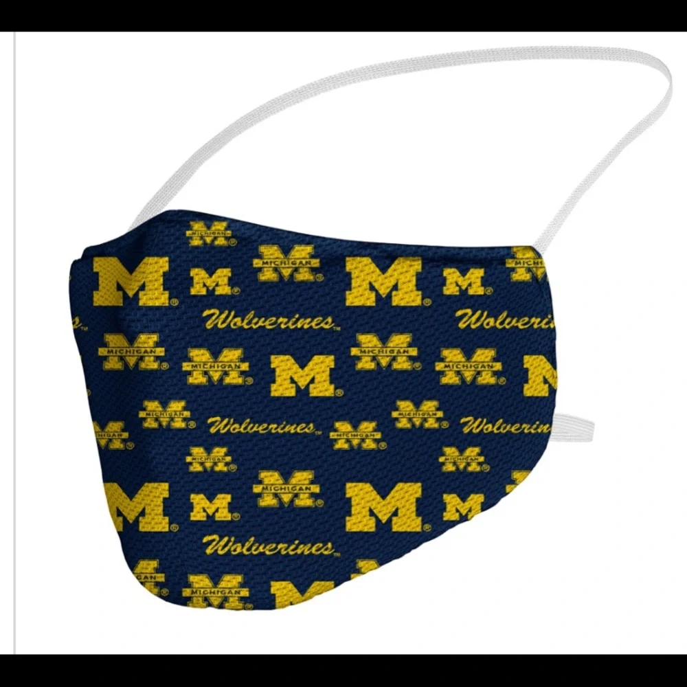 College football face mask Michigan